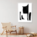 Shop Slashed I Canvas Print a painted abstract themed framed canvas wall art print from The Print Emporium artwork collection - Buy Australian made fine art painting style stretched canvas prints for the home and your interior decor space, TPE-PC-PI139-CA-35X46-NF