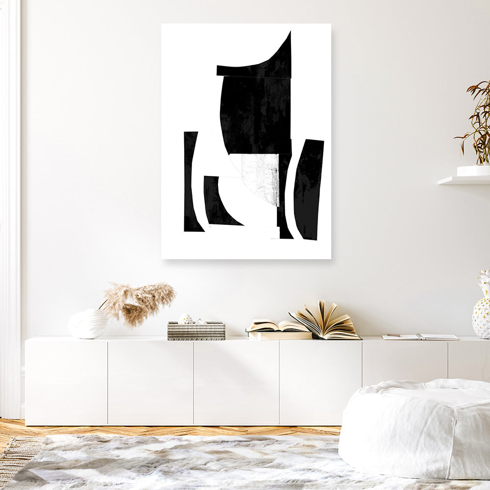 Shop Slashed I Canvas Print a painted abstract themed framed canvas wall art print from The Print Emporium artwork collection - Buy Australian made fine art painting style stretched canvas prints for the home and your interior decor space, TPE-PC-PI139-CA-35X46-NF