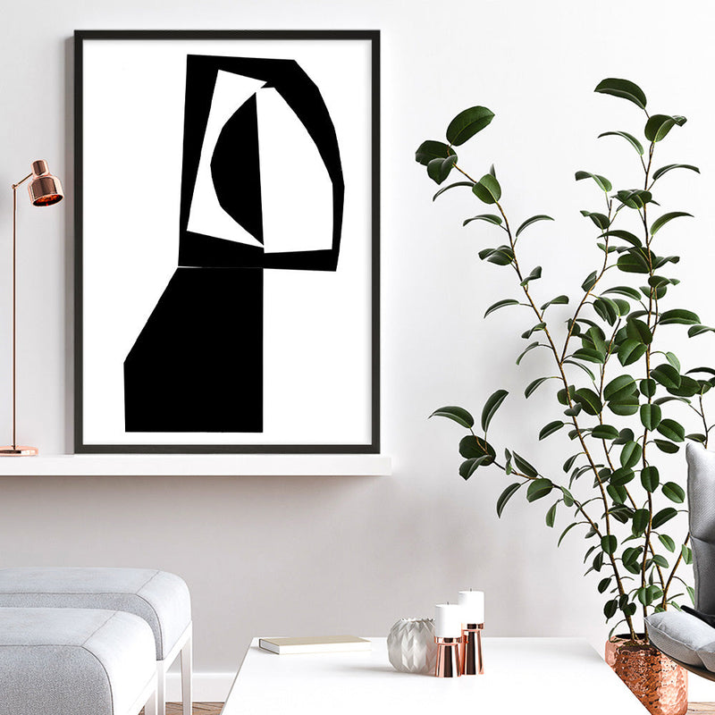 Shop Slashed II Art Print a painted abstract themed wall art print from The Print Emporium wall artwork collection - Buy Australian made fine art painting style poster and framed prints for the home and your interior decor room, TPE-PC-PI140-AP