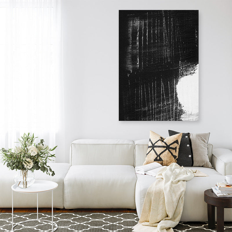 Shop Sleep Canvas Print a painted abstract themed framed canvas wall art print from The Print Emporium artwork collection - Buy Australian made fine art painting style stretched canvas prints for the home and your interior decor space, TPE-DH-363-CA-35X46-NF