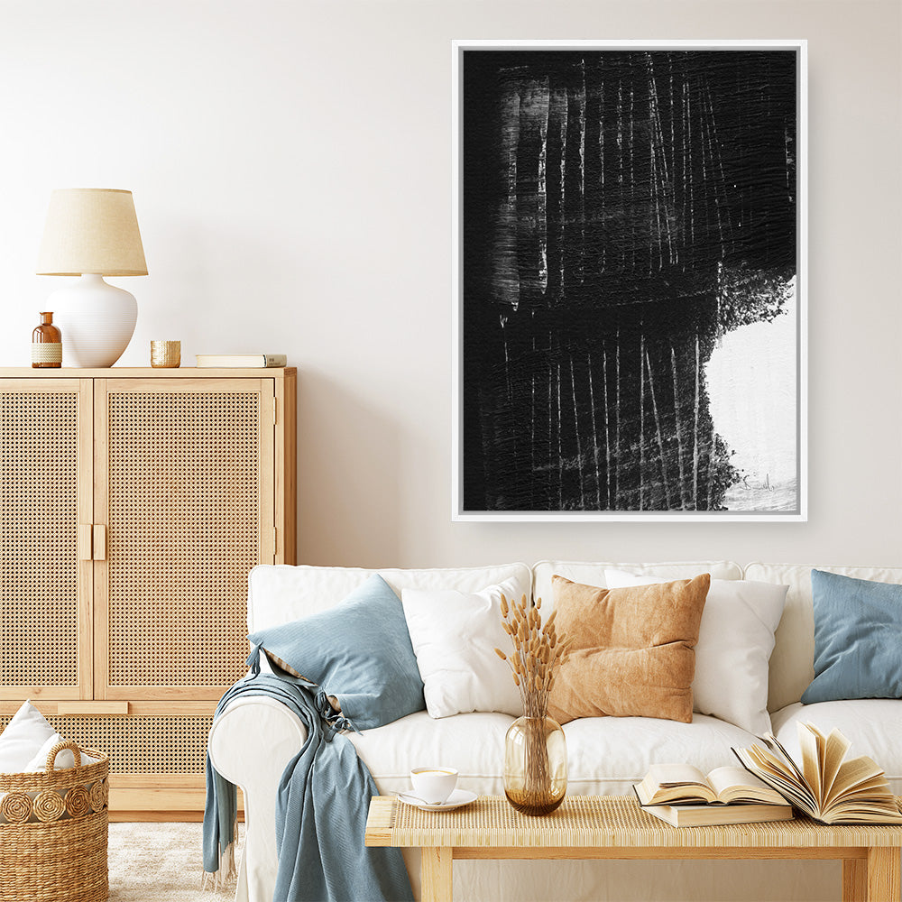 Shop Sleep Canvas Print a painted abstract themed framed canvas wall art print from The Print Emporium artwork collection - Buy Australian made fine art painting style stretched canvas prints for the home and your interior decor space, TPE-DH-363-CA-35X46-NF