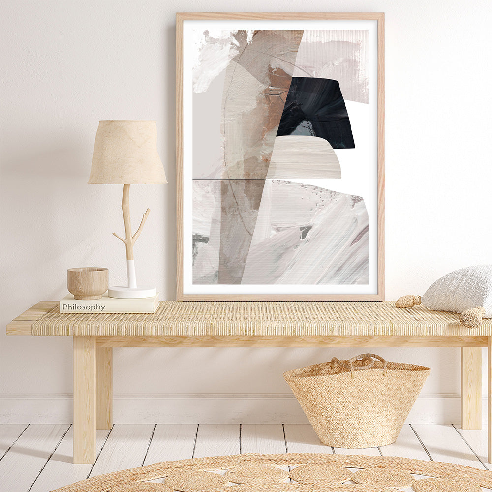 Shop Smooth Art Print a painted abstract themed wall art print from The Print Emporium wall artwork collection - Buy Australian made fine art painting style poster and framed prints for the home and your interior decor room, TPE-DH-095-AP