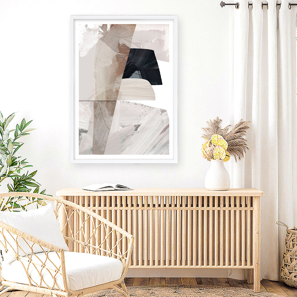 Shop Smooth Art Print a painted abstract themed wall art print from The Print Emporium wall artwork collection - Buy Australian made fine art painting style poster and framed prints for the home and your interior decor room, TPE-DH-095-AP