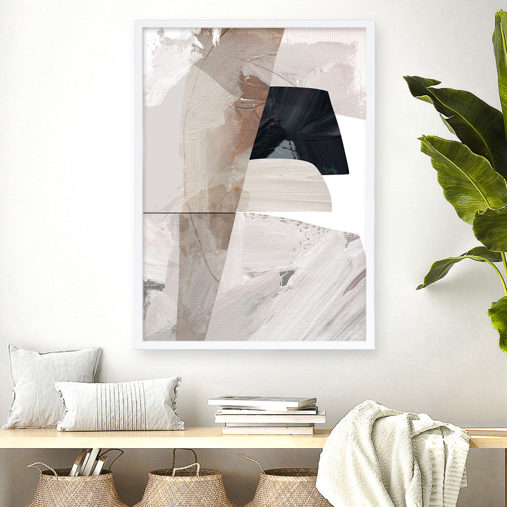 Shop Smooth Art Print a painted abstract themed wall art print from The Print Emporium wall artwork collection - Buy Australian made fine art painting style poster and framed prints for the home and your interior decor room, TPE-DH-095-AP