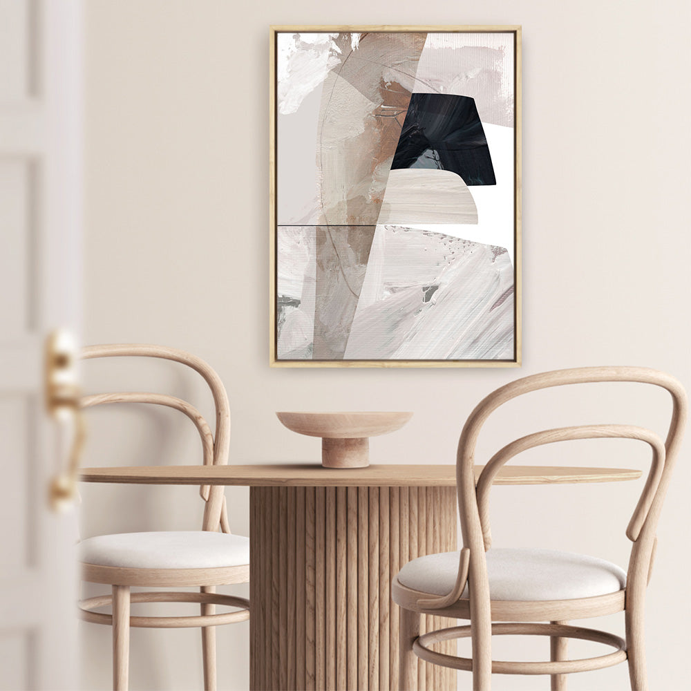 Shop Smooth Canvas Print a painted abstract themed framed canvas wall art print from The Print Emporium artwork collection - Buy Australian made fine art painting style stretched canvas prints for the home and your interior decor space, TPE-DH-095-CA-35X46-NF