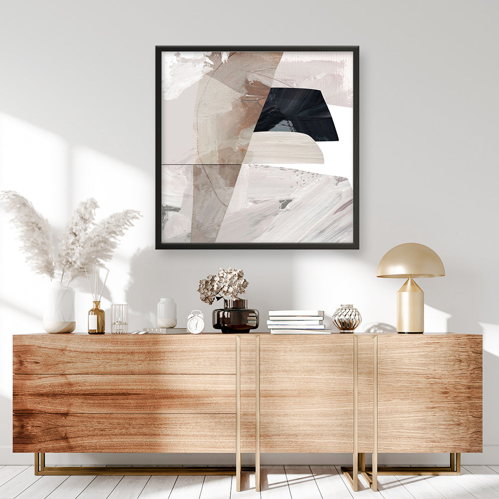 Shop Smooth (Square) Art Print a painted abstract themed wall art print from The Print Emporium wall artwork collection - Buy Australian made fine art painting style poster and framed prints for the home and your interior decor room, TPE-DH-318-AP