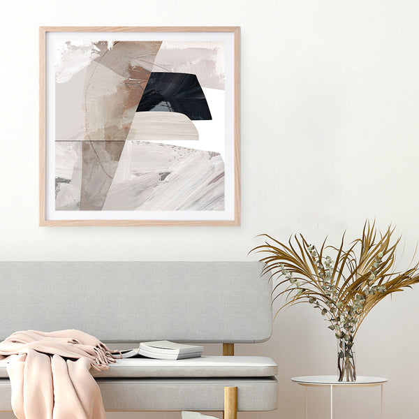 Shop Smooth (Square) Art Print a painted abstract themed wall art print from The Print Emporium wall artwork collection - Buy Australian made fine art painting style poster and framed prints for the home and your interior decor room, TPE-DH-318-AP