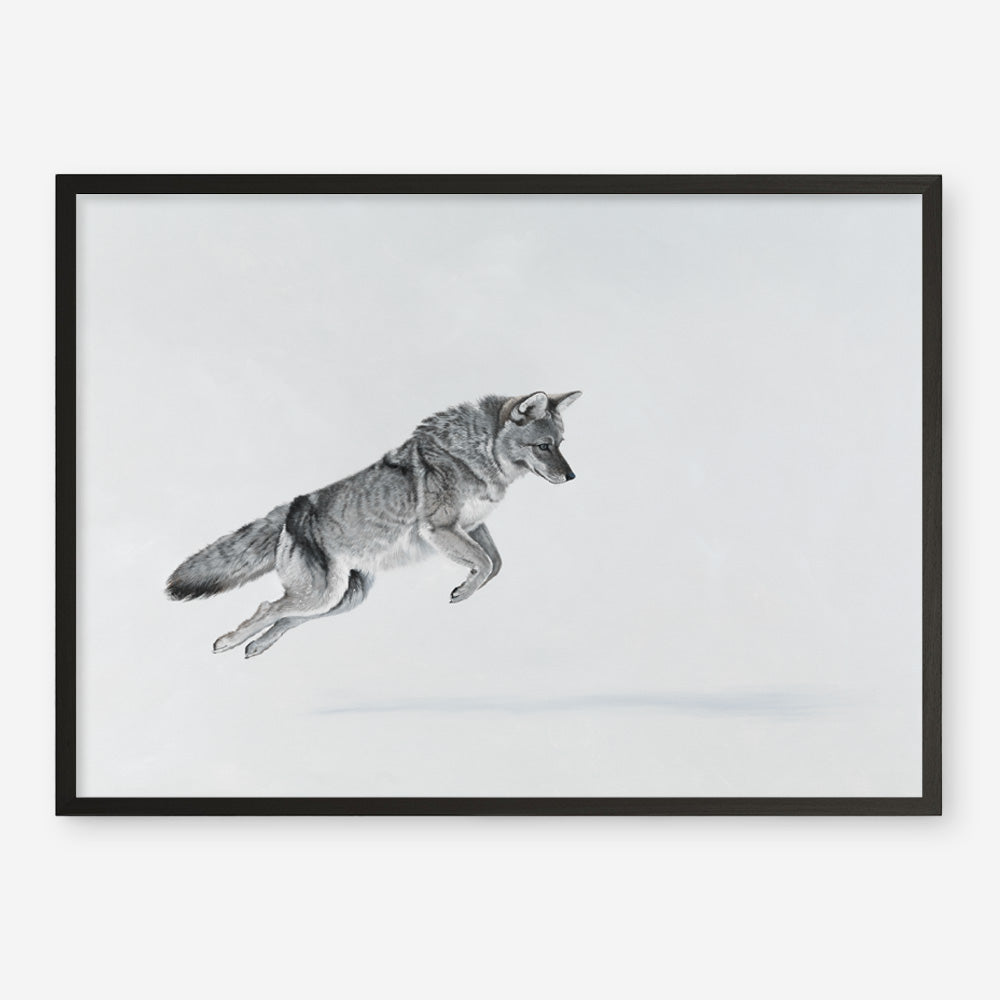 Shop Snow Fox Art Print a painted style wall art print from The Print Emporium wall artwork collection - Buy Australian made fine art painting style poster and framed prints for the home and your interior decor room, TPE-212-AP