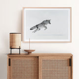 Shop Snow Fox Art Print a painted style wall art print from The Print Emporium wall artwork collection - Buy Australian made fine art painting style poster and framed prints for the home and your interior decor room, TPE-212-AP