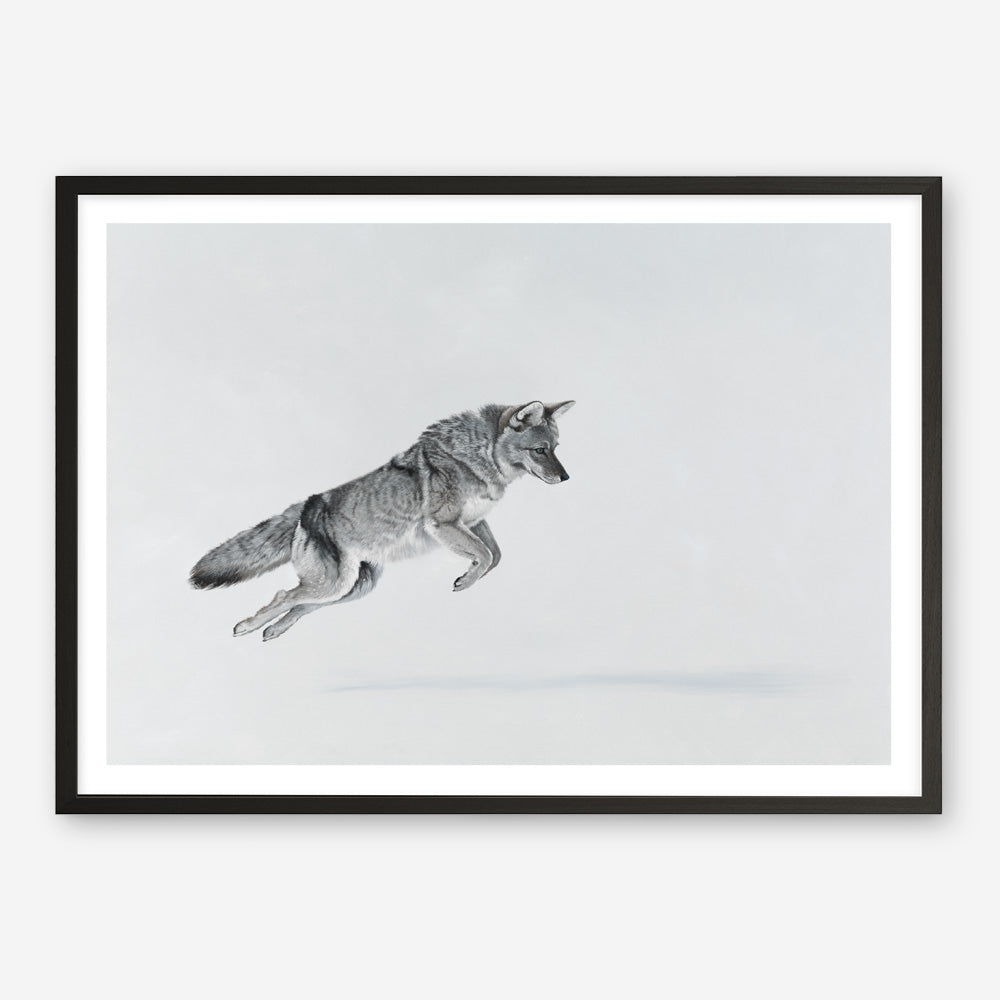 Shop Snow Fox Art Print a painted style wall art print from The Print Emporium wall artwork collection - Buy Australian made fine art painting style poster and framed prints for the home and your interior decor room, TPE-212-AP