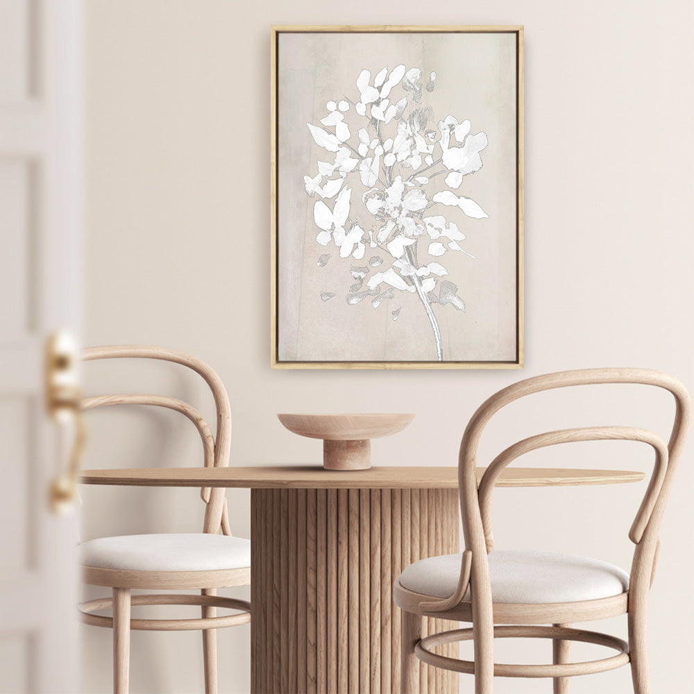 Shop Soft Bloom Canvas Print a painted floral themed abstract style framed canvas wall art print from The Print Emporium artwork collection - Buy Australian made fine art painting style stretched canvas prints for the home and your interior decor space, TPE-DH-096-CA-35X46-NF