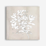 Shop Soft Bloom (Square) Canvas Print a painted floral themed abstract style framed canvas wall art print from The Print Emporium artwork collection - Buy Australian made fine art painting style stretched canvas prints for the home and your interior decor space, TPE-DH-319-CA-40X40-NF
