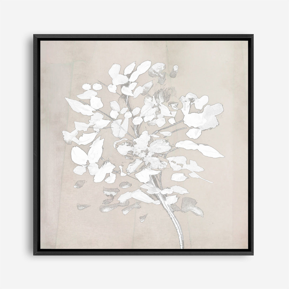 Shop Soft Bloom (Square) Canvas Print a painted floral themed abstract style framed canvas wall art print from The Print Emporium artwork collection - Buy Australian made fine art painting style stretched canvas prints for the home and your interior decor space, TPE-DH-319-CA-40X40-NF