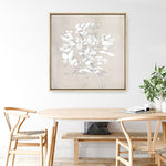 Shop Soft Bloom (Square) Canvas Print a painted floral themed abstract style framed canvas wall art print from The Print Emporium artwork collection - Buy Australian made fine art painting style stretched canvas prints for the home and your interior decor space, TPE-DH-319-CA-40X40-NF