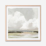 Shop Soft Clouds (Square) Art Print a painted abstract themed wall art print from The Print Emporium wall artwork collection - Buy Australian made fine art painting style poster and framed prints for the home and your interior decor room, TPE-PC-PW433-AP