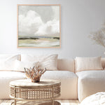 Shop Soft Clouds (Square) Art Print a painted abstract themed wall art print from The Print Emporium wall artwork collection - Buy Australian made fine art painting style poster and framed prints for the home and your interior decor room, TPE-PC-PW433-AP