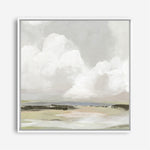 Shop Soft Clouds (Square) Canvas Print a painted abstract themed framed canvas wall art print from The Print Emporium artwork collection - Buy Australian made fine art painting style stretched canvas prints for the home and your interior decor space, TPE-PC-PW433-CA-40X40-NF
