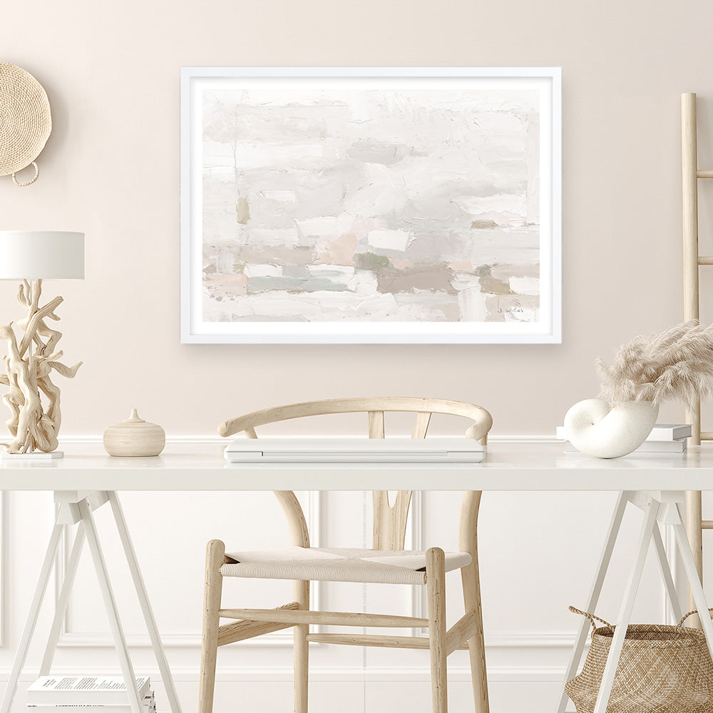Shop Soft Hues Neutral Art Print a painted abstract themed wall art print from The Print Emporium wall artwork collection - Buy Australian made fine art painting style poster and framed prints for the home and your interior decor room, TPE-WA-73662-AP
