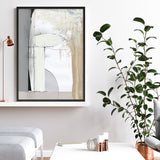 Shop Soft Neutral Art Print a painted abstract themed wall art print from The Print Emporium wall artwork collection - Buy Australian made fine art painting style poster and framed prints for the home and your interior decor room, TPE-DH-097-AP