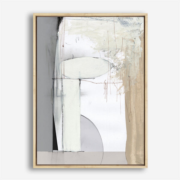 Shop Soft Neutral Canvas Print a painted abstract themed framed canvas wall art print from The Print Emporium artwork collection - Buy Australian made fine art painting style stretched canvas prints for the home and your interior decor space, TPE-DH-097-CA-35X46-NF