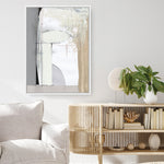 Shop Soft Neutral Canvas Print a painted abstract themed framed canvas wall art print from The Print Emporium artwork collection - Buy Australian made fine art painting style stretched canvas prints for the home and your interior decor space, TPE-DH-097-CA-35X46-NF