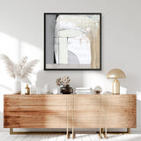 Shop Soft Neutral (Square) Art Print a painted abstract themed wall art print from The Print Emporium wall artwork collection - Buy Australian made fine art painting style poster and framed prints for the home and your interior decor room, TPE-DH-320-AP