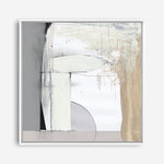 Shop Soft Neutral (Square) Canvas Print a painted abstract themed framed canvas wall art print from The Print Emporium artwork collection - Buy Australian made fine art painting style stretched canvas prints for the home and your interior decor space, TPE-DH-320-CA-40X40-NF