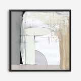 Shop Soft Neutral (Square) Canvas Print a painted abstract themed framed canvas wall art print from The Print Emporium artwork collection - Buy Australian made fine art painting style stretched canvas prints for the home and your interior decor space, TPE-DH-320-CA-40X40-NF