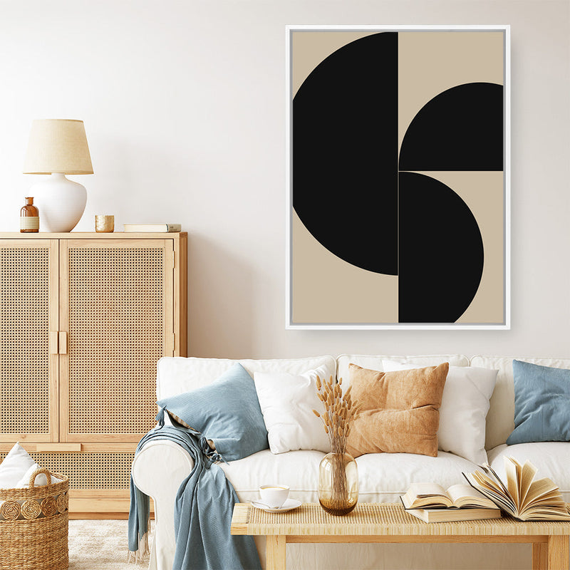 Shop Someone Canvas Print a painted abstract themed framed canvas wall art print from The Print Emporium artwork collection - Buy Australian made fine art painting style stretched canvas prints for the home and your interior decor space, TPE-DH-098-CA-35X46-NF