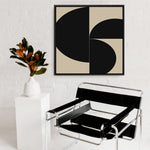 Shop Someone (Square) Canvas Print a painted abstract themed framed canvas wall art print from The Print Emporium artwork collection - Buy Australian made fine art painting style stretched canvas prints for the home and your interior decor space, TPE-DH-321-CA-40X40-NF