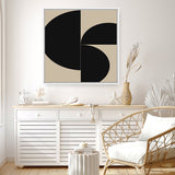 Shop Someone (Square) Canvas Print a painted abstract themed framed canvas wall art print from The Print Emporium artwork collection - Buy Australian made fine art painting style stretched canvas prints for the home and your interior decor space, TPE-DH-321-CA-40X40-NF