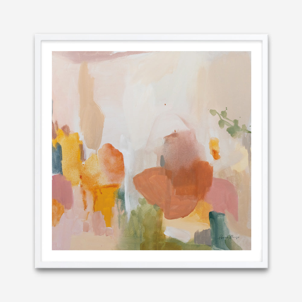 Shop Sonoran Summer (Square) Art Print a painted abstract themed wall art print from The Print Emporium wall artwork collection - Buy Australian made fine art painting style poster and framed prints for the home and your interior decor room, TPE-WA-68968-AP
