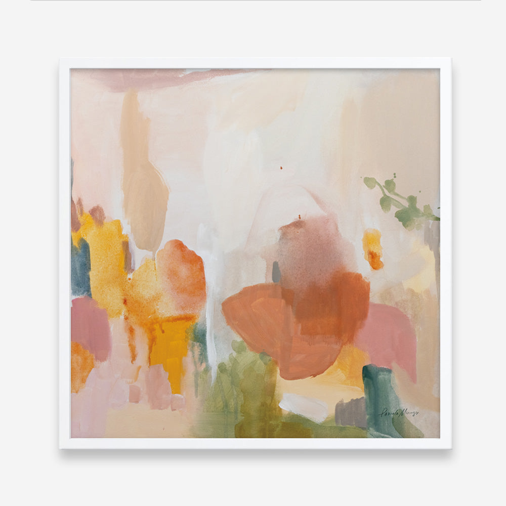 Shop Sonoran Summer (Square) Art Print a painted abstract themed wall art print from The Print Emporium wall artwork collection - Buy Australian made fine art painting style poster and framed prints for the home and your interior decor room, TPE-WA-68968-AP