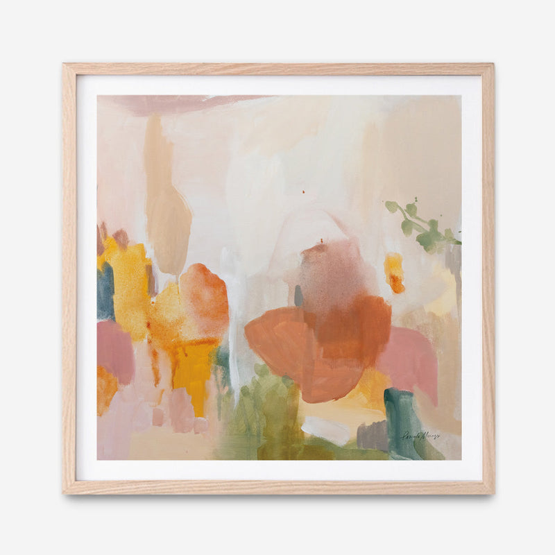 Shop Sonoran Summer (Square) Art Print a painted abstract themed wall art print from The Print Emporium wall artwork collection - Buy Australian made fine art painting style poster and framed prints for the home and your interior decor room, TPE-WA-68968-AP