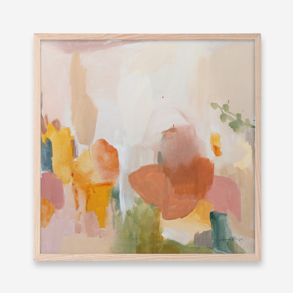 Shop Sonoran Summer (Square) Art Print a painted abstract themed wall art print from The Print Emporium wall artwork collection - Buy Australian made fine art painting style poster and framed prints for the home and your interior decor room, TPE-WA-68968-AP