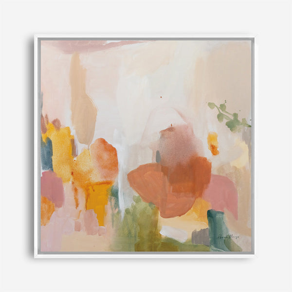 Shop Sonoran Summer (Square) Canvas Print a painted abstract themed framed canvas wall art print from The Print Emporium artwork collection - Buy Australian made fine art painting style stretched canvas prints for the home and your interior decor space, TPE-WA-68968-CA-40X40-NF