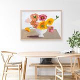 Shop Sorbet Poppies I Art Print a floral themed painted wall art print from The Print Emporium wall artwork collection - Buy Australian made fine art painting style poster and framed prints for the home and your interior decor room, TPE-WA-71780-AP
