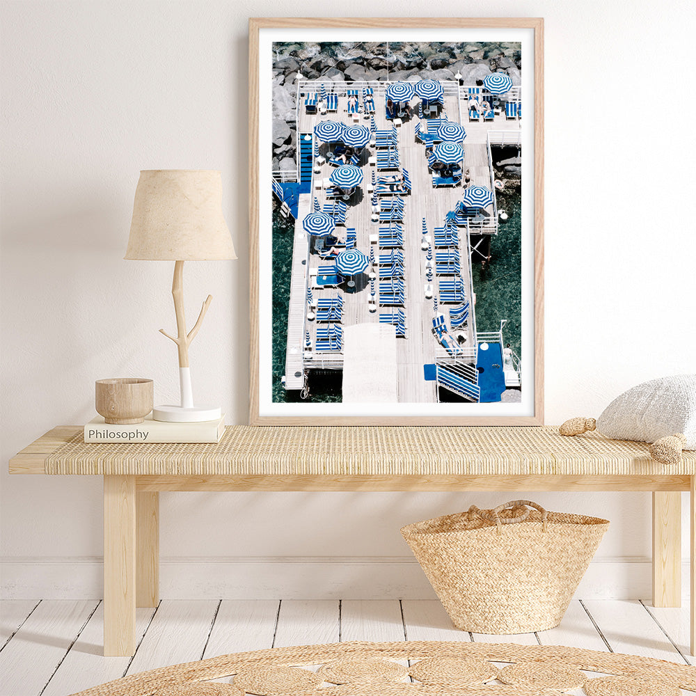 Shop Sorrento Bathers I Photo Art Print a coastal themed photography wall art print from The Print Emporium wall artwork collection - Buy Australian made fine art poster and framed prints for the home and your interior decor, TPE-724-AP