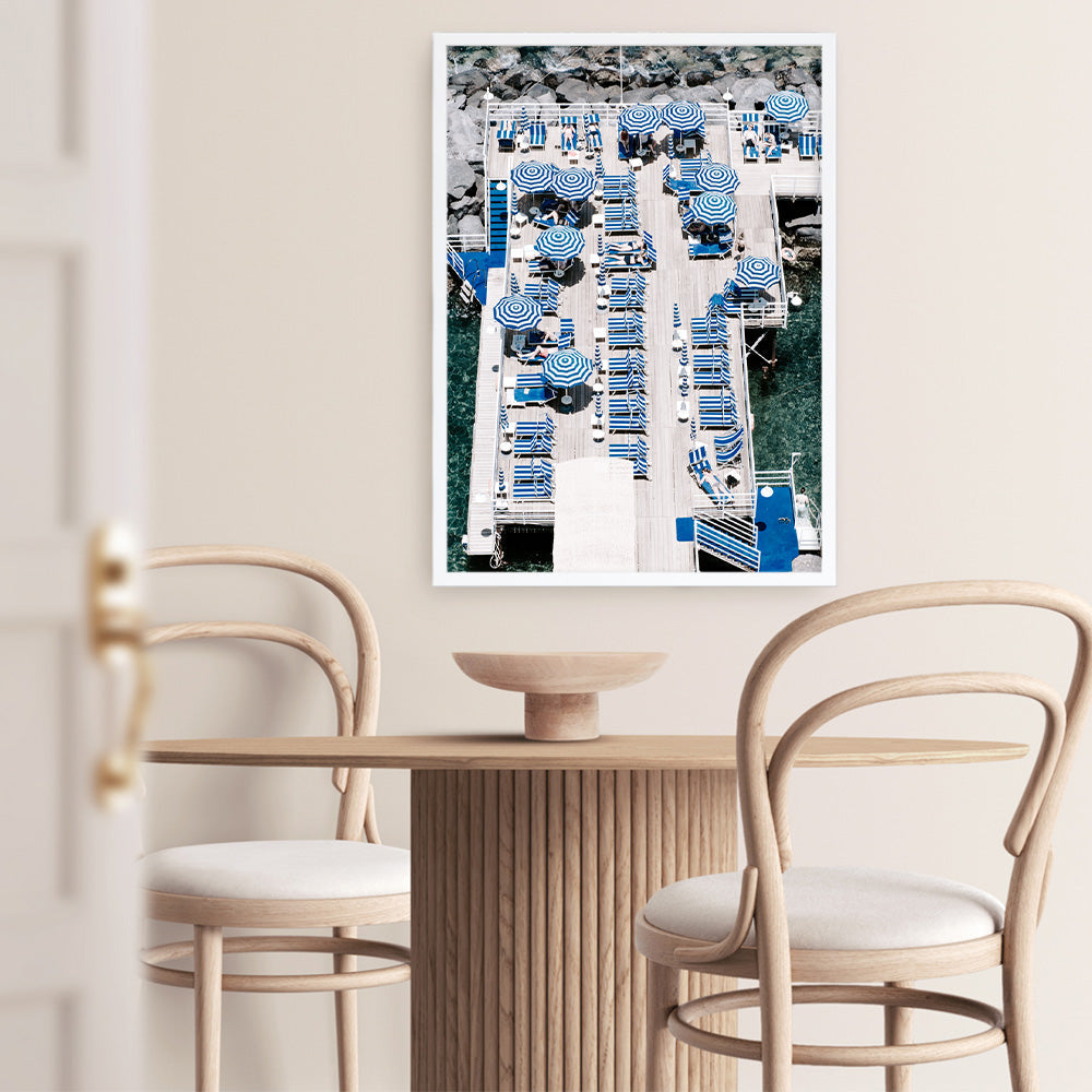 Shop Sorrento Bathers I Photo Art Print a coastal themed photography wall art print from The Print Emporium wall artwork collection - Buy Australian made fine art poster and framed prints for the home and your interior decor, TPE-724-AP