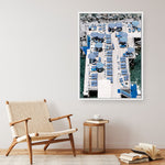 Shop Sorrento Bathers I Photo Canvas Print a coastal themed photography framed stretched canvas print from The Print Emporium wall artwork collection - Buy Australian made prints for the home and your interior decor space, TPE-724-CA-35X46-NF