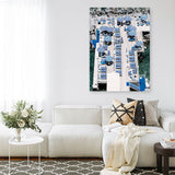 Shop Sorrento Bathers I Photo Canvas Print a coastal themed photography framed stretched canvas print from The Print Emporium wall artwork collection - Buy Australian made prints for the home and your interior decor space, TPE-724-CA-35X46-NF