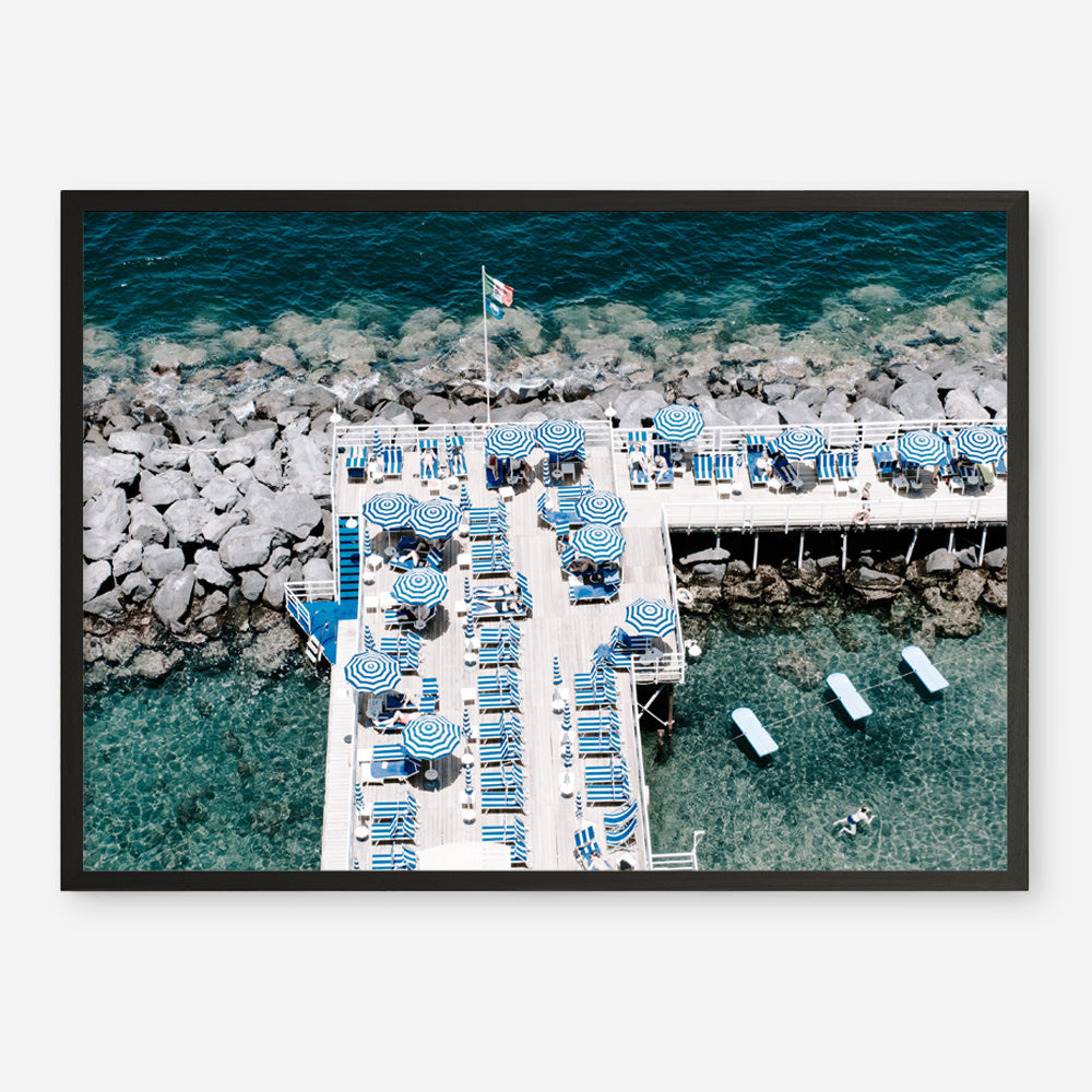 Shop Sorrento Bathers II Photo Art Print a coastal themed photography wall art print from The Print Emporium wall artwork collection - Buy Australian made fine art poster and framed prints for the home and your interior decor, TPE-725-AP