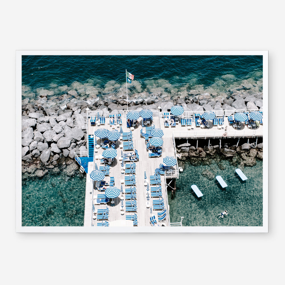 Shop Sorrento Bathers II Photo Art Print a coastal themed photography wall art print from The Print Emporium wall artwork collection - Buy Australian made fine art poster and framed prints for the home and your interior decor, TPE-725-AP