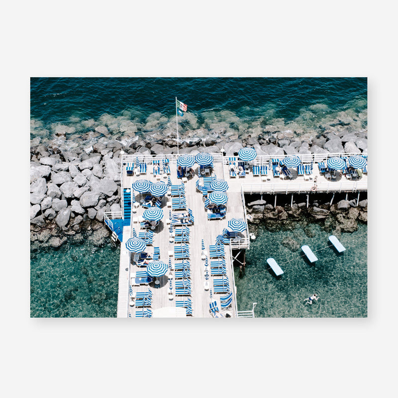 Shop Sorrento Bathers II Photo Art Print a coastal themed photography wall art print from The Print Emporium wall artwork collection - Buy Australian made fine art poster and framed prints for the home and your interior decor, TPE-725-AP