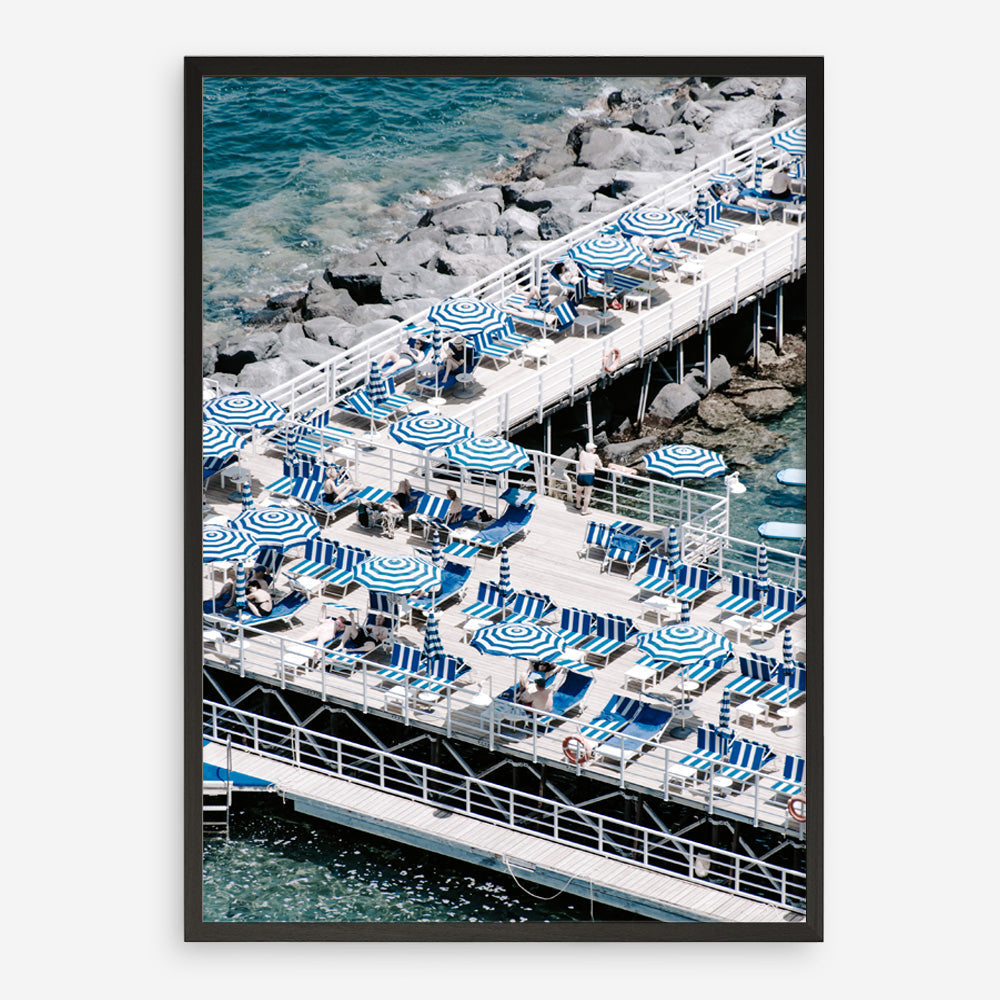 Shop Sorrento Bathers IV Photo Art Print a coastal themed photography wall art print from The Print Emporium wall artwork collection - Buy Australian made fine art poster and framed prints for the home and your interior decor, TPE-727-AP
