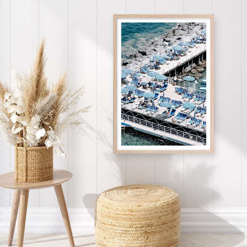 Shop Sorrento Bathers IV Photo Art Print a coastal themed photography wall art print from The Print Emporium wall artwork collection - Buy Australian made fine art poster and framed prints for the home and your interior decor, TPE-727-AP