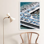 Shop Sorrento Bathers IV Photo Art Print a coastal themed photography wall art print from The Print Emporium wall artwork collection - Buy Australian made fine art poster and framed prints for the home and your interior decor, TPE-727-AP