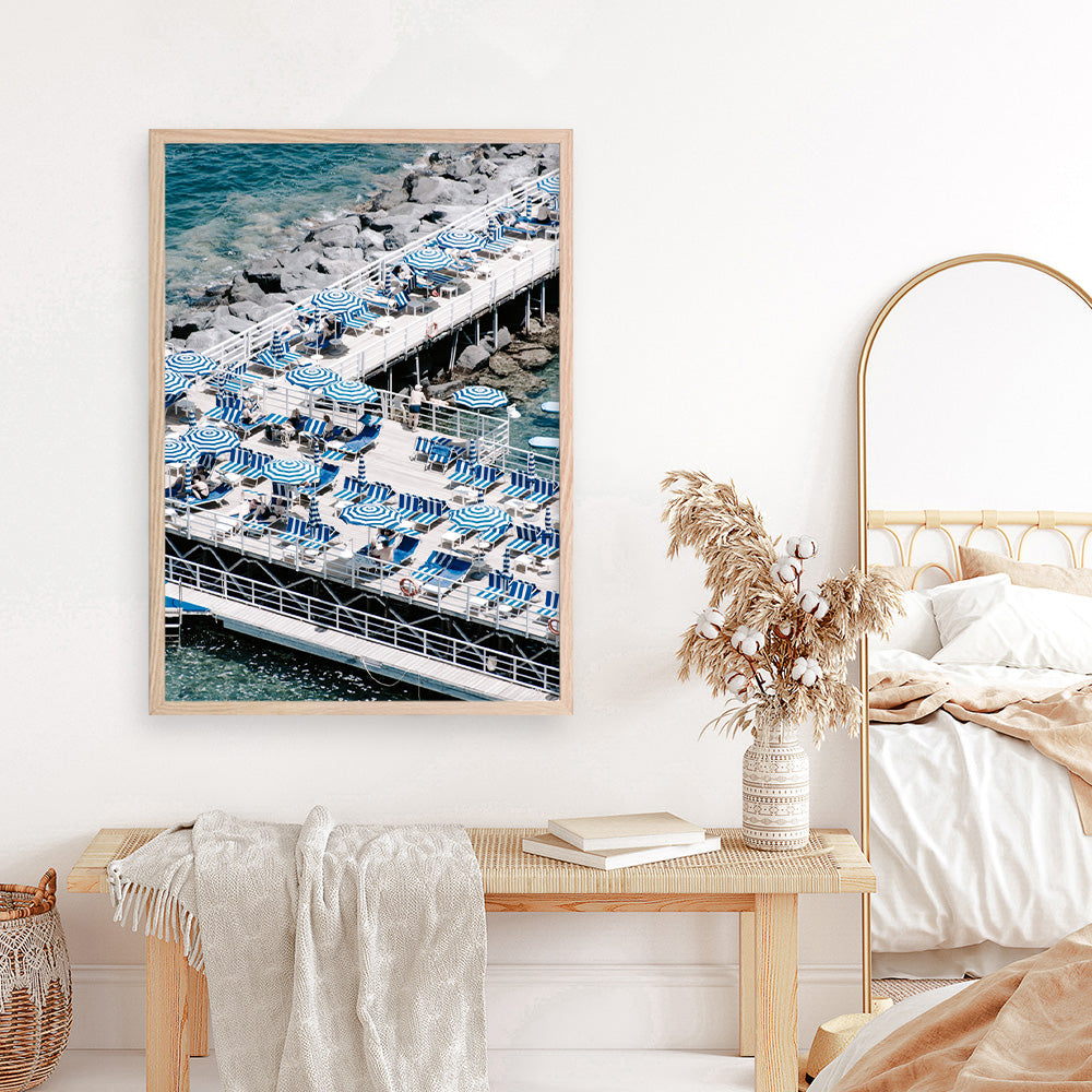 Shop Sorrento Bathers IV Photo Art Print a coastal themed photography wall art print from The Print Emporium wall artwork collection - Buy Australian made fine art poster and framed prints for the home and your interior decor, TPE-727-AP