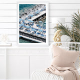 Shop Sorrento Bathers IV Photo Art Print a coastal themed photography wall art print from The Print Emporium wall artwork collection - Buy Australian made fine art poster and framed prints for the home and your interior decor, TPE-727-AP