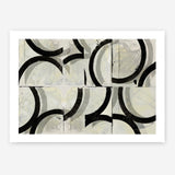 Shop Space Time I Art Print a painted abstract themed wall art print from The Print Emporium wall artwork collection - Buy Australian made fine art painting style poster and framed prints for the home and your interior decor room, TPE-PC-WZ576-AP